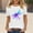 01 White10, variant on Weiqiqre Women Blouses, Graphic Tees Casual Summer Funny Printed Short Sleeve Cute T Shirts Tops