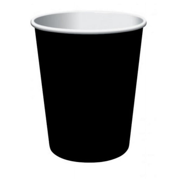 Creative Converting 563260 HOT/Cold Cups, 9 oz, Black