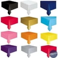 thumbnail image 3 of S&T Waterproof & Oil-Proof Tablecloth - No More Messy Tables 54'' x 72'' (5 PC) (Blue), 3 of 4