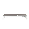thumbnail image 6 of Pemberly Row Adjustable Height Aluminum Patio Lounger in White/Gray, 6 of 10