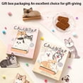 thumbnail image 3 of Naiovety Calendario de escritorio 2026 con hermosas ilustraciones de gatos y perros, una cada mes. Decoración del hogar tipo+1, 3 of 6