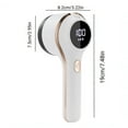 thumbnail image 2 of Quitapelusas Afeitadora Eléctrica para Suéteres 6 Cuchillas para Ropa Suéter Blanco, 2 of 7