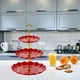 thumbnail image 5 of Bandeja de Almacenamiento Sunnimix Torre de Postre 3 Niveles Rojo, 5 of 8