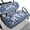 Elephant & Floral Pattern, variant on Pzuqiu Vintage Floral Golf Cart Seat Covers Set - 2-Piece Stretch-Fit Protectors, Breathable & Washable, Compatible with Most 2-Seater Ezgo, Club Car