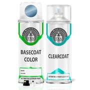 ERA Paints T12 - Cornflower Blue Metallic for NISSAN Exact Match Touch Up Paint Spray - Essential Kit