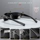 thumbnail image 4 of Gafas de sol ATTCL Polarized Wrap 5001 para Hombre - Negro, 4 of 7