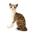 thumbnail image 1 of PENGXIANG Jouets en Peluche Chat Poupée Réaliste Simulation Adorable Chats Siamois pour Enfants Adultes StyleA, 1 of 9