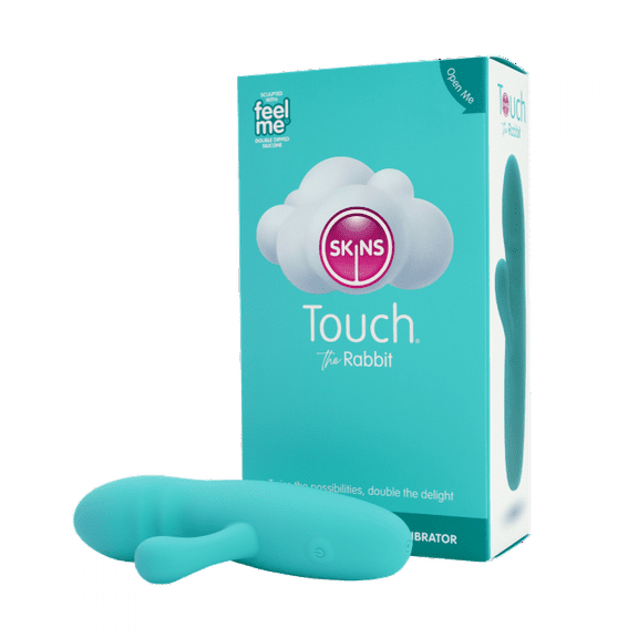 Skins Touch the Rabbit Vibrator, Teal