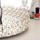 thumbnail image 3 of Bandeja de tocador de maquillaje cosmético de cristal, bandeja organizadora de joyas, bandeja decorativa con espejo para perfume, baratija, aparador de exhibición, decoración del hogar (redo, 3 of 5