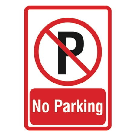- No Parking Sign - Parking Lot Business Signs - Aluminum Metal