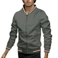 thumbnail image 4 of Vedolay Jacket for Men Long Sleeve Open Front Draped Blazer Jacket Grey,3XL, 4 of 4