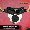 thumbnail image 4 of Goggles con mascara de cráneo Mesh color gris/rojo, 4 of 4