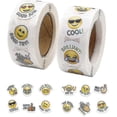 thumbnail image 2 of Cartoon Smiley Emoticon Sticker Pack, 2 of 2