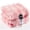 Pink, variant on MARNUR Heated Blanket Bubble Fleece Electric Throw with 4H Timer 6 Heating Levels 50"×60", Long Faux Fur and Soft Flannel for Couch Bed, Machine Washable, Tie-Dye Gray