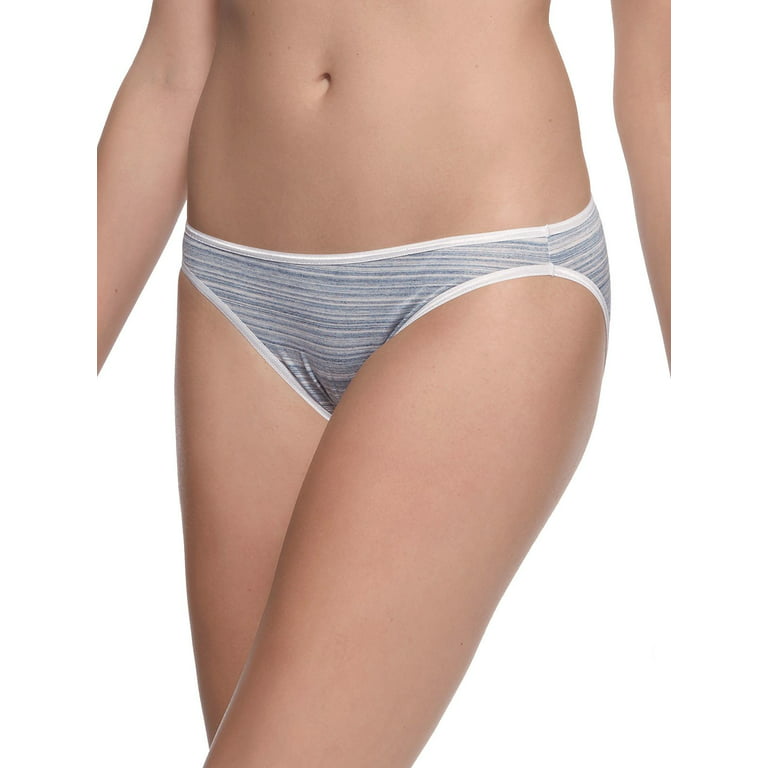 Felina | So Smooth Modal Low Rise Bikini | No Visible Panty Lines (Spectrum  Blue, X-Large)