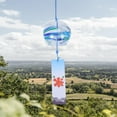 thumbnail image 6 of CIMAXIC Decorative Wind Chimes Asian Design Blue Paper 1Set Home Decoration, 6 of 8