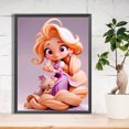 thumbnail image 2 of Pintura de diamante 5D DIY Taladro redondo completo Princesa Home Decor Art Craft (QQ832) Hugtrwg Para estrenar, 2 of 9