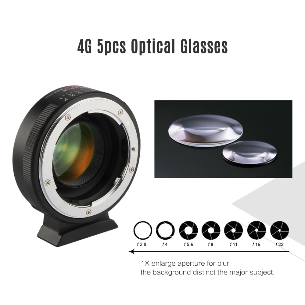 Buy Viltrox NF M43X 0.71X Lens Mount Adapter Ring Focal Reducer Speed 8