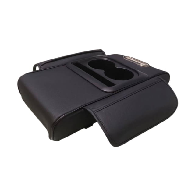 harayaa Auto Armrest Cushion Car Center Console Pad Protection Interior Versatile Tissue Black