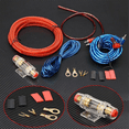 thumbnail image 5 of 1500W Audio Speakers Wiring Kit 8GA Car Subwoofer Cable 60 AMP Fuse Holder Speaker Ins pwm25, 5 of 5