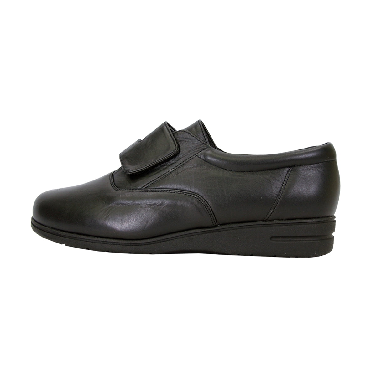 24 HOUR COMFORT Rhoda Wide Width Comfort Shoes For Work and Casual Attire BLACK 9