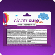 Cicatricure Advanced Scar Gel for Kids, Hypoallergenic Scar Treatment, Grape Scent, 1 oz (1 pack)
