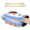thumbnail image 2 of Refurbished Anself Wireless Electric Hand Massager Shiatsu Hand Massager w/Heating Air Compression, White, 2 of 4