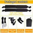 Soft Roof Rack Pads,Universal Car Soft Roof Rack Pad for Kayak