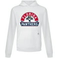 thumbnail image 2 of Men's Levelwear White Florida Panthers Relay Banner Arch Pullover Hoodie, 2 of 3