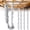 Silver-20 Pcs 2x10 Joist Hanger, variant on 25 2x6 Joist Hangers 18 Gauge Metal Face Mount Lu26 Hanger Galvanized Hurricane Ties For Rafter Brackets Deck Floor Roof Overhang And Ceiling