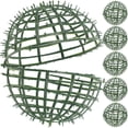 thumbnail image 1 of Miangastore 6pcs Artificial Plant Topiary Ball Support Plastic Plant Rack Faux Green Ball Frame Rack, 1 of 9