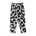 thumbnail image 4 of Sigee Similar To Leopard Print Print Women's Soft Pajama Pants - Breathable and Comfortable Lounge Sleep Bottoms with Elastic Waistband and Pockets-X-Large, 4 of 9