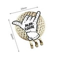 thumbnail image 6 of Pebbuoy Golf Ball Marker Hat Clip Creative Shape Rustproof Corrosion Resistant Compact Size Magnetic Golf Ball Marker Accessories, 6 of 7