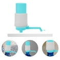 thumbnail image 5 of Gallon Water Bottle Pump Water Dispenser Pump Manual Water Pump Hand Pressing Water Pump, 5 of 8