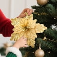 thumbnail image 3 of JJKBVCLO pour Maison Festive et Vacances avec Feuilles Vertes Réalistes et Rouges, 3 of 4