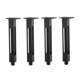 thumbnail image 4 of 4 piezas de soportes para patas de muebles y sofás Negro 25cm, 4 of 9