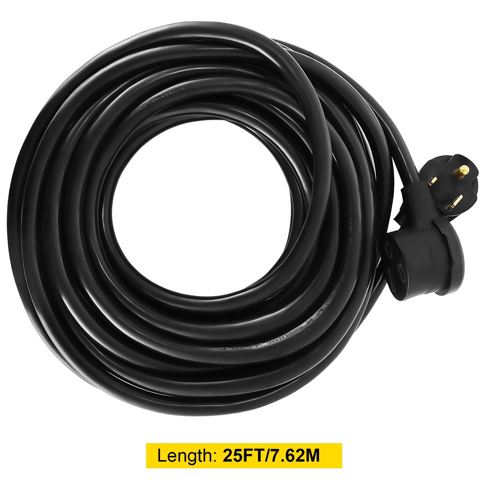 Chateauy 25FT 30A Welder Extension Cord, NEMA 6-50 Plug, 250V, 10AWG 3-Prong Power Cable for MIG Lincoln Plasma Miller TIG