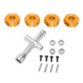 thumbnail image 1 of Wheel Hex Hub Drive Adapters, Replacement Parts 12mm Wheel Hex Hub Combiner Accurate Size Thickness 5mm Easy To Install For 1/10 RC Car ANGGREK Otros, 1 of 8
