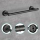 thumbnail image 2 of Aquaterior 5-Piece Bathroom Hardware Set Wall Mount 15" Towel Bar Toilet Paper Holder Hook Dark Grey, 2 of 10