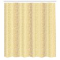 thumbnail image 3 of Oriental Shower Curtain, Bloomed Roses and Peonies with Leaves Petal Marked Ornamental Design, Fabric Bathroom Set with Hooks, 69W X 84L Inches Extra Long, Pale Coffee and White, by Ambesonne, 3 of 3