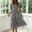 Black, variant on IUYRTFE Women's Summer Ditsy Floral Square Neck Puff Sleeve Tiered Midi Dress Smocked Elastic Waist Casual