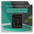 thumbnail image 4 of 6 In 1 Air Quality Detector Tuya CO2 Tester PM2.5 TVOC CO2 CH2O Formaldehyde Monitor TFT Display CO2 Sensor Meter Analyzer ,High-Precision Sensor, 4 of 5