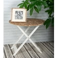 thumbnail image 2 of Rustic White Fireplace Front With Mantle, 2 of 4