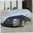 thumbnail image 3 of RUNROTOO Winter Car Covers Snow Proof Car Cover Grey Waterproof For Outdoor Vehicle Protector 1Set, 3 of 8