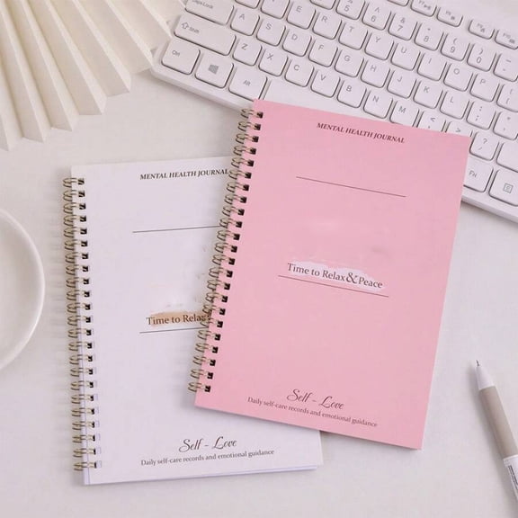 5 Minute Guided Self Care Journal with Daily Reflection Prompts, Gratitude & Affirmations for Mindfulness and Mental (50 Sheets)