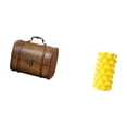 thumbnail image 5 of Jewelry Organizer Case Flower Vase Wooden Jewelry Box Porcelain Craft for Office Desktop Dresser Living Room Ornament, 5 of 8
