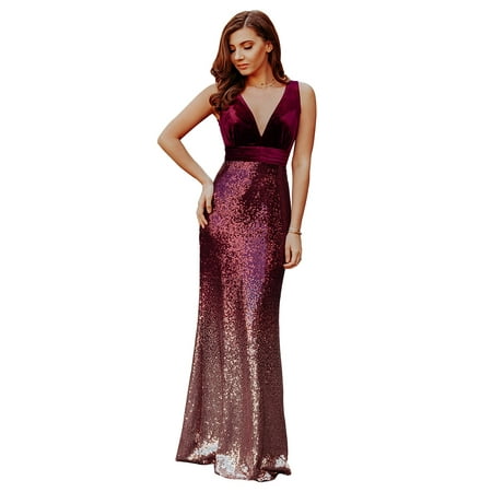 Ever Pretty Ever Pretty Womens Sequin Plus Size Wedding Guest