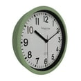 thumbnail image 2 of Mainstays Basic Indoor 8.78" Sage Analog Round Modern Wall Clock, 2 of 8