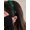 green, variant on Black Velvet Headband with White Pearl Accents, Vintage Hair Accessory for Women's Holiday Fashion