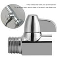 thumbnail image 6 of 3-Way Brass Chrome Diverter T Shape Adapter Valve for Shower Head Mounted, 6 of 10